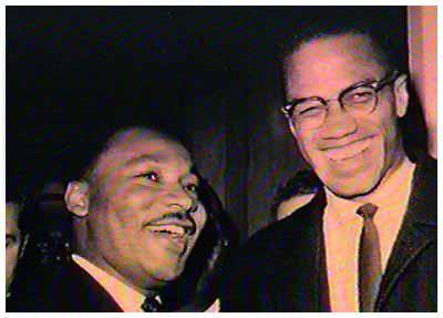 MALCOM X et MARTIN LUTTER KING
